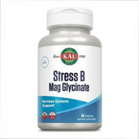KAL Stress B Magnesium Glycinate - 60 vcaps
