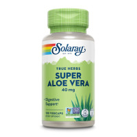 Solaray Super Aloe Vera Gel 8000mg - 100 vcaps