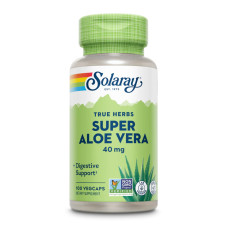 Solaray Super Aloe Vera Gel 8000mg - 100 vcaps