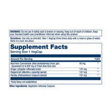 Solaray Super Aloe Vera Gel 8000mg - 100 vcaps