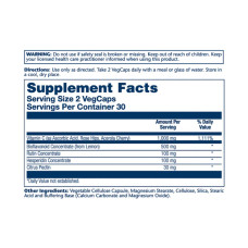 Solaray Super Bio Vitamin C 1000mg - 100 vcaps