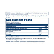 Solaray Super Bio Vitamin C 1000mg - 250 vcaps
