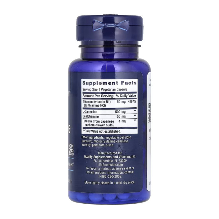 Life Extension Super Carnosine 500 mg - 60 vcaps