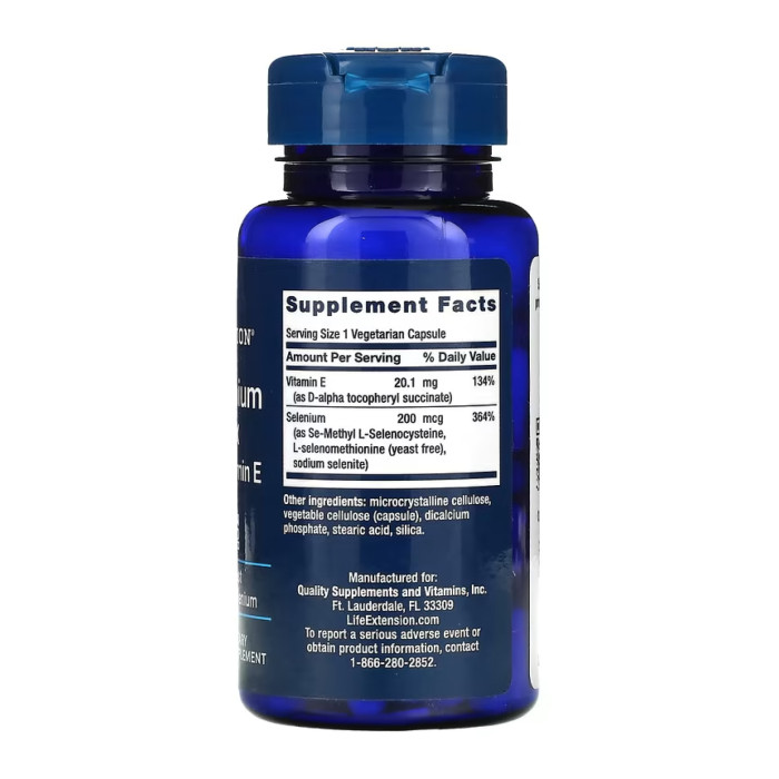 Life Extension Super Selenium Complex 200 mcg - 100 vcaps