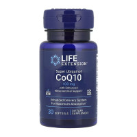 Life Extension Super Ubiquinol CoQ10 with Enhanced Mitochondrial Support™ 100 mg - 30 softgels