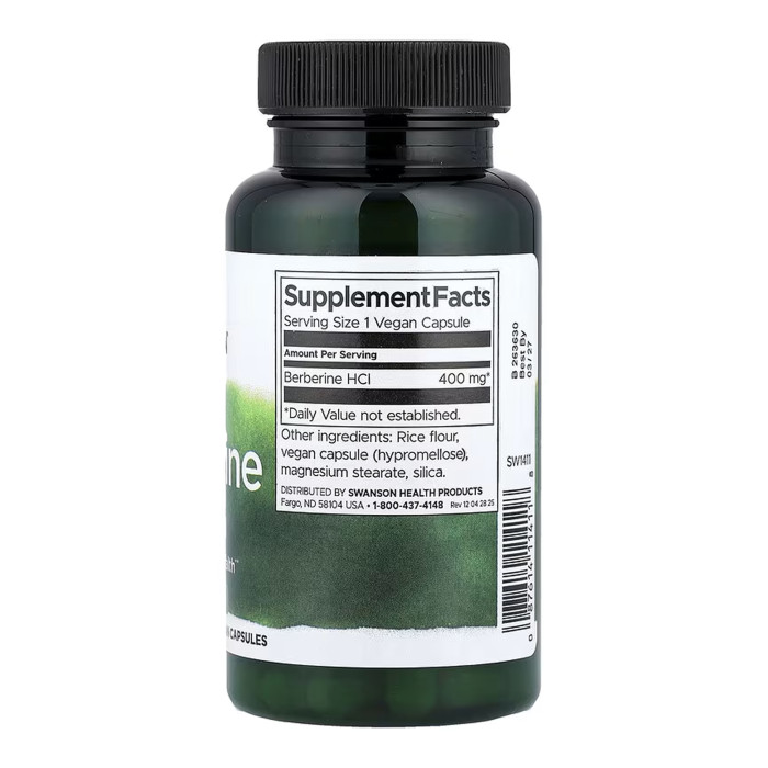 Swanson Berberine 400mg - 60 cap