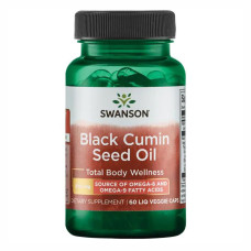 Swanson Black Cumin Seed Oil 500 mg - 60 Liq Vegcap