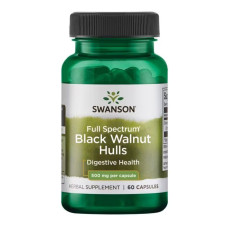 Swanson Black Walnut Hulls 500mg - 60caps