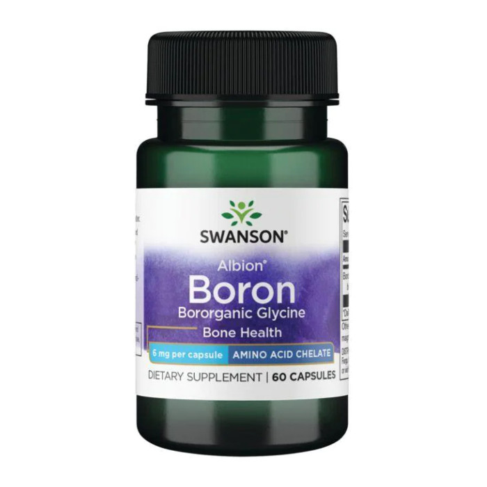 Swanson Boron Boroganic Glycine 6mg - 60caps