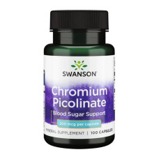 Swanson Chromium Picolinate 200mg - 100caps