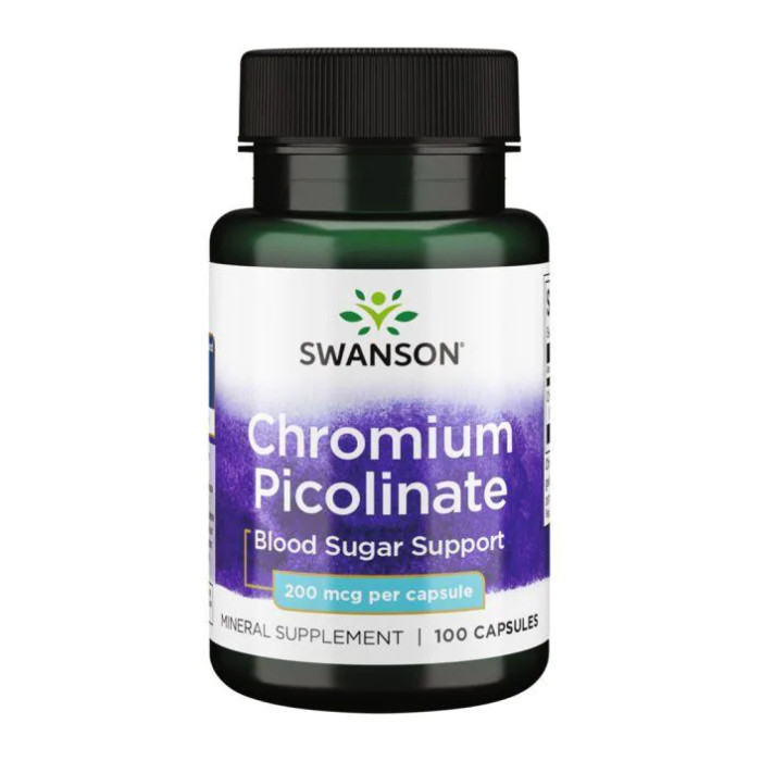 Swanson Chromium Picolinate 200mg - 100caps