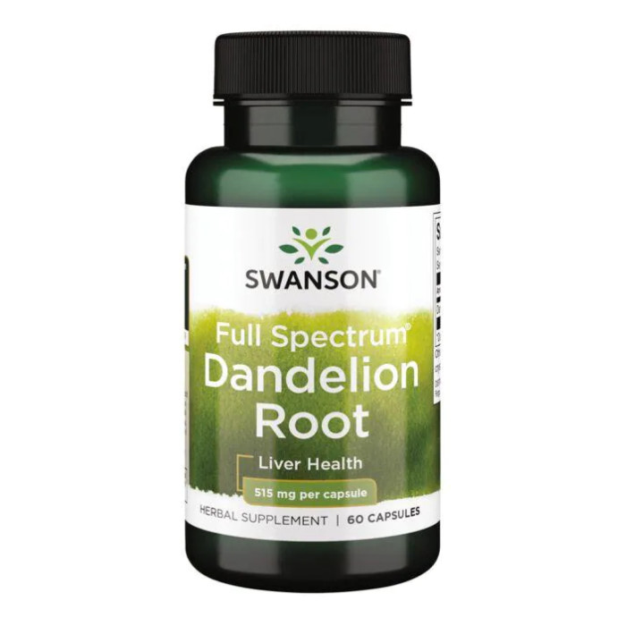 Swanson Dandelion Root 515mg - 60caps