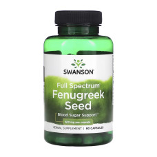 Swanson Fenugreek Seed 610mg - 90 cap