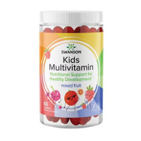 Swanson Kids Multivitamin - 60 gummies Mixed fruit