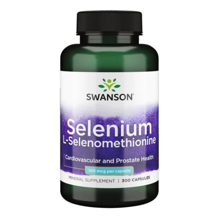 Swanson Selenium L-Selenomethionine 100mcg - 300cap