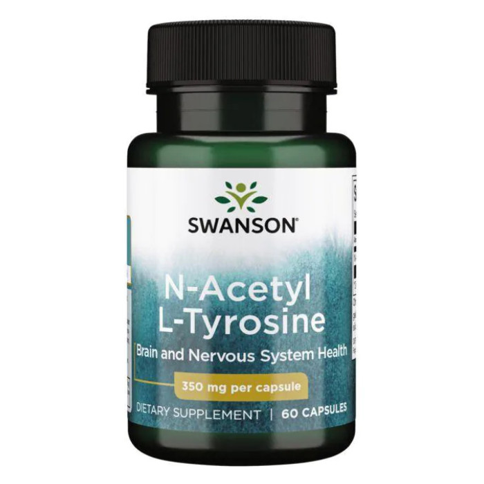 Swanson N-Acetyl L-Tyrosine 350mg - 60caps