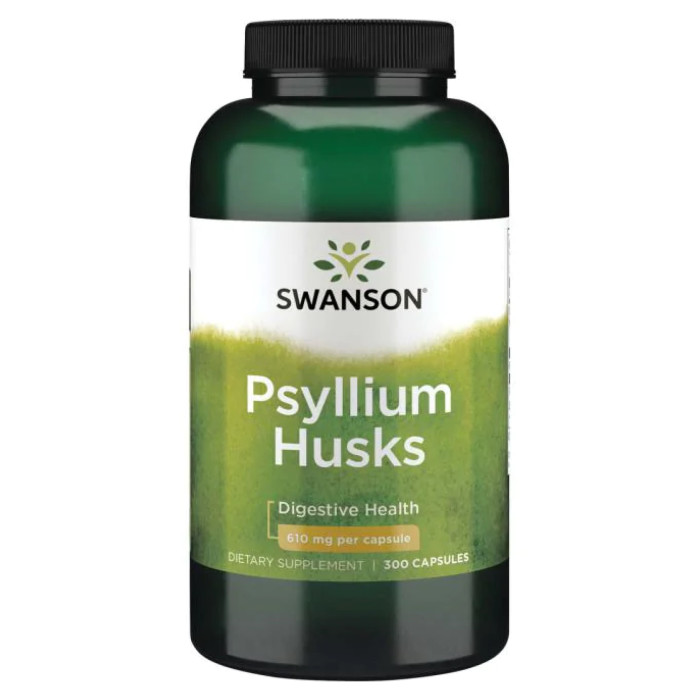 Swanson Psyllim Husks 610mg - 300caps