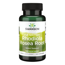 Swanson Rhodiola Rosea Rood 400mg - 100caps