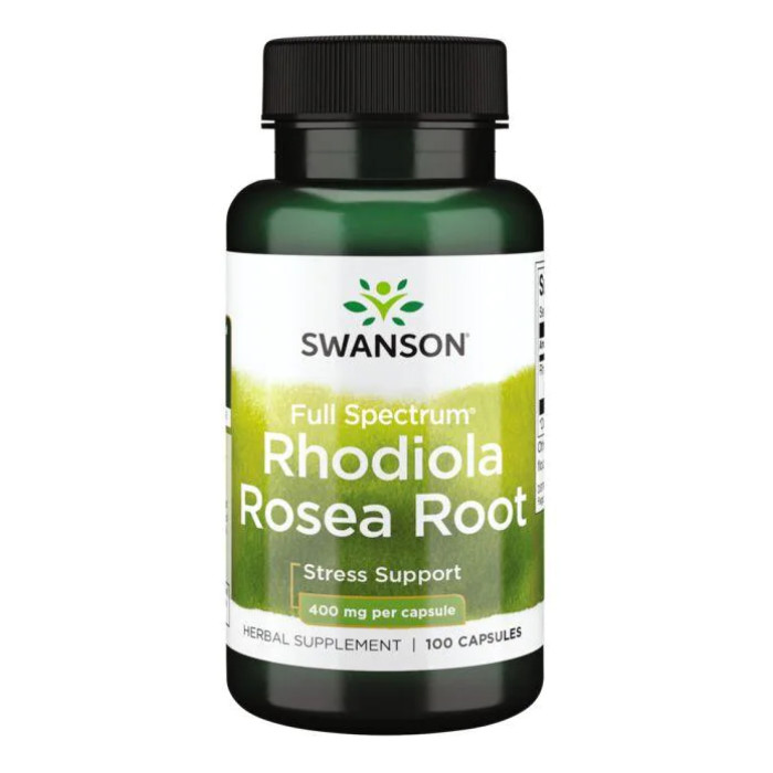 Swanson Rhodiola Rosea Rood 400mg - 100caps