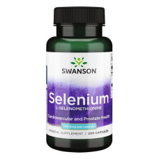 Swanson Selenium 100mcg - 200 caps