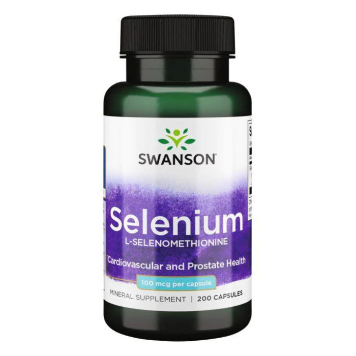 Swanson Selenium 100mcg - 200 caps