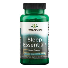 Swanson Sleep Essentials - 60 Veg Caps Per Bottle