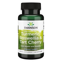 Swanson Turmeric Boswellia Tart Cherry - 60caps