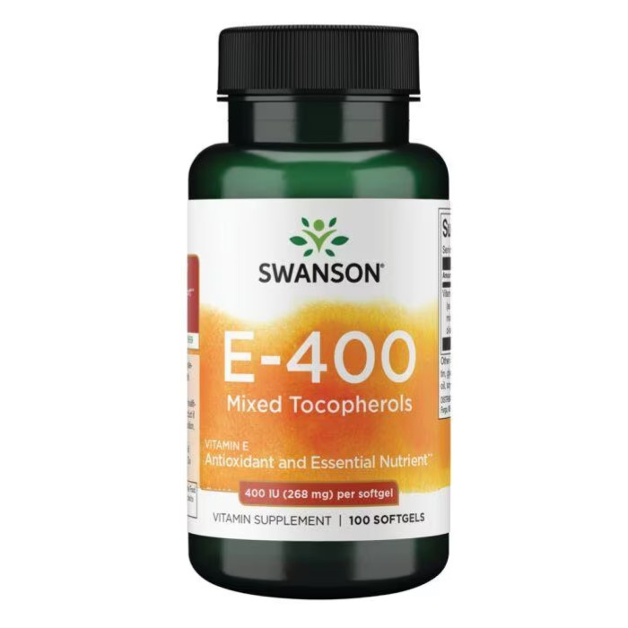 Swanson Vitamin E Mixed Tocopherols 400 IU - 100sgels