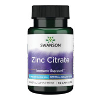 Swanson Zinc Citrate 50mg - 60caps