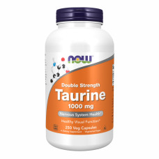 Now Foods Taurine 1000mg - 250 vcaps