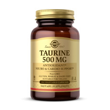 Solgar Taurine 500mg - 100 vcaps