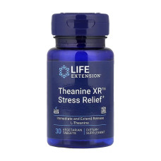 Life Extension Theanine XR™ Stress Relief - 30 vegetarian tablets