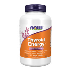 Now Foods Thyroid Energy - 180 vcaps (Пошкоджена банка)