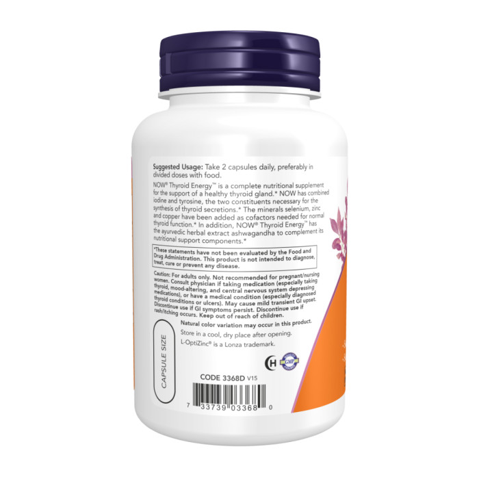 Now Foods Thyroid Energy - 90 vcaps