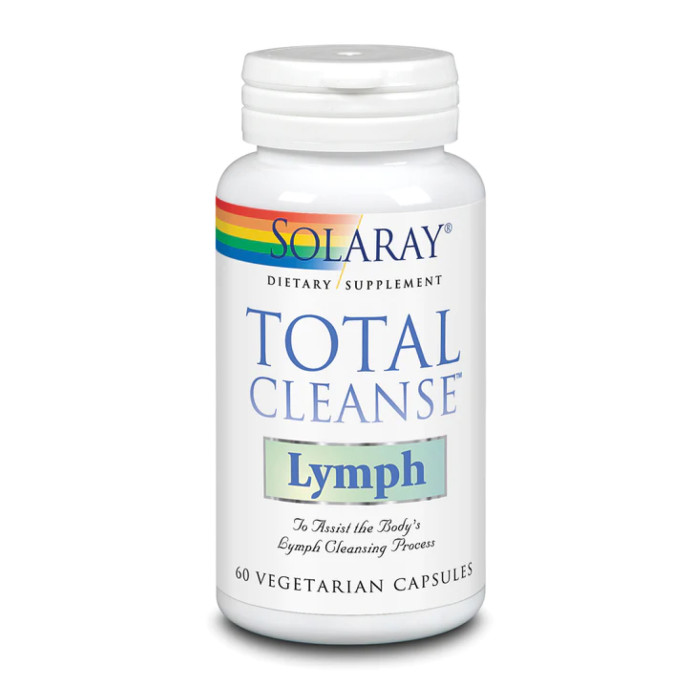 Solaray Total Cleanse Lymph - 60 vcaps