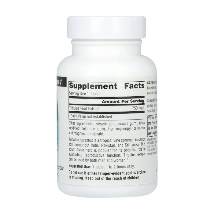 Source Naturals Tribulus Extract 750mg - 60 tabs