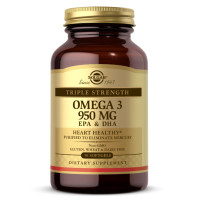 Solgar Triple Strength Omega-3 950 mg - 50 softgels
