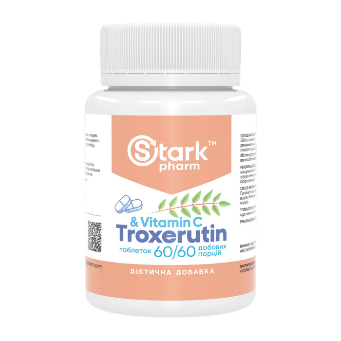 Stark Pharm Troxerutin & Vitamin C - 60 tabs
