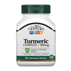 21st Century Turmeric Complex - 60 vcaps (Пошкоджена етикетка)