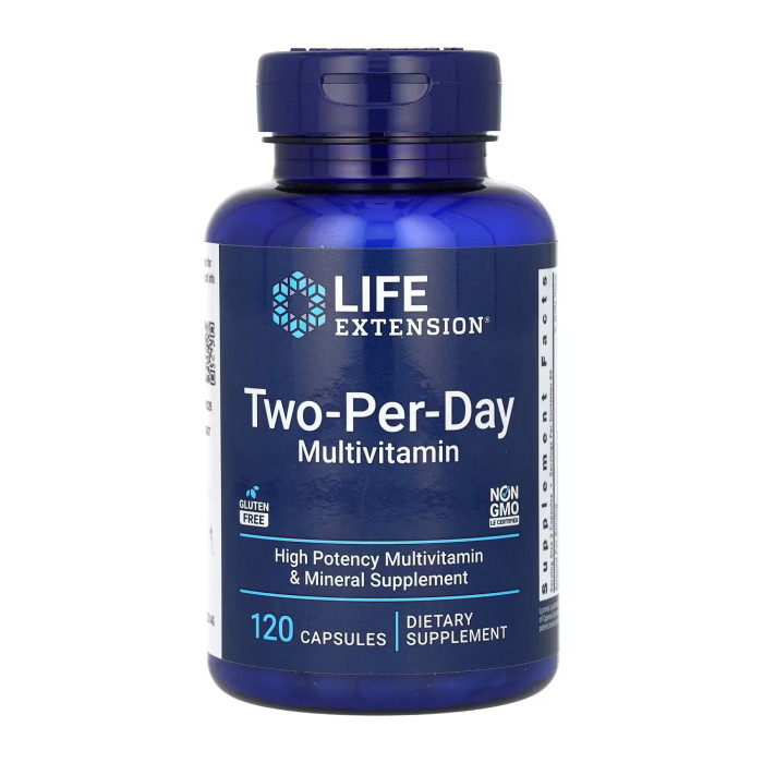 Life Extension Two-Per-Day Multivitamin - 120 caps