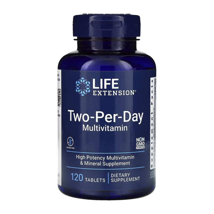 Life Extension Two-Per-Day Multivitamin - 120 tabs