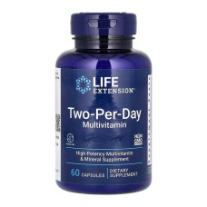 Life Extension Two-Per-Day Multivitamin - 60 caps