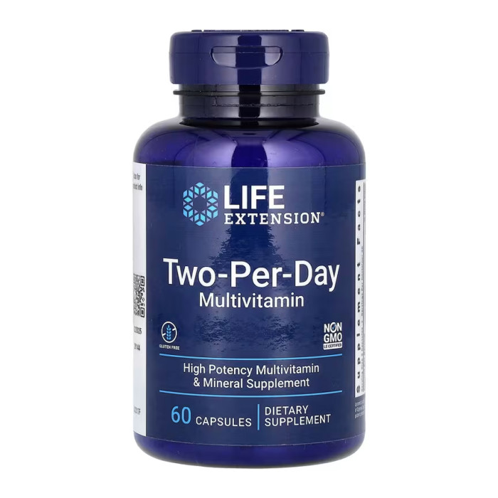 Life Extension Two-Per-Day Multivitamin - 60 caps