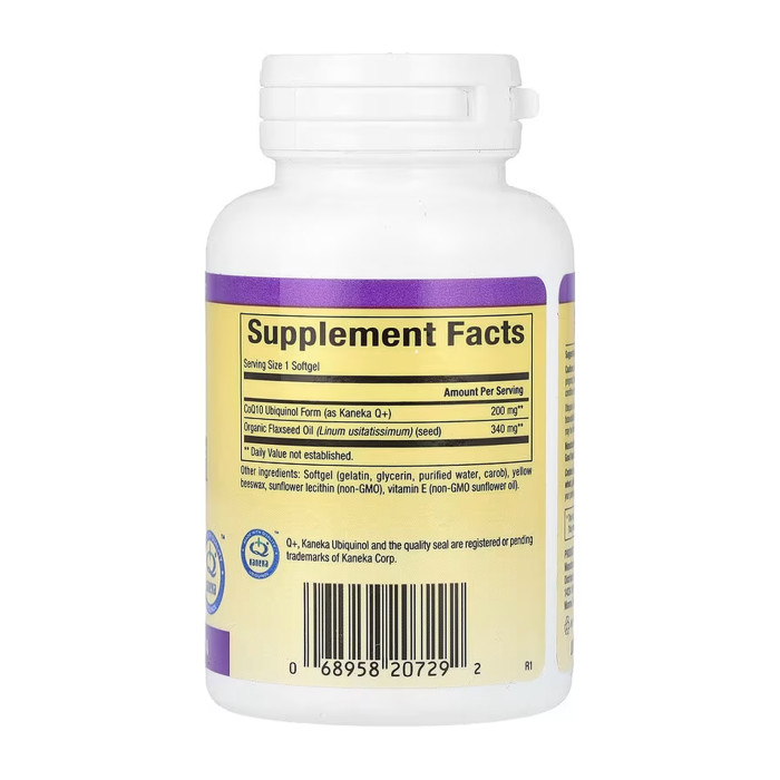Natural Factors Ubiquinol CoQ10 200mg - 30 softgels