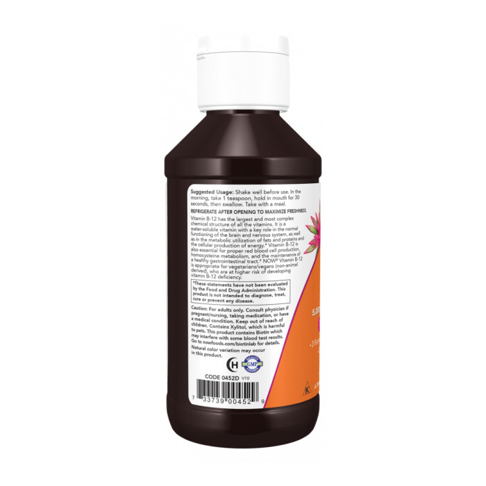 Now Foods B-12 Ultra Liquid - 118ml (4oz)