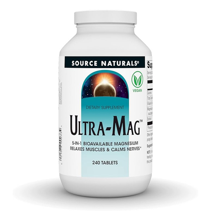 Source Naturals Ultra-Mag Magnesium Complex - 240 tabs