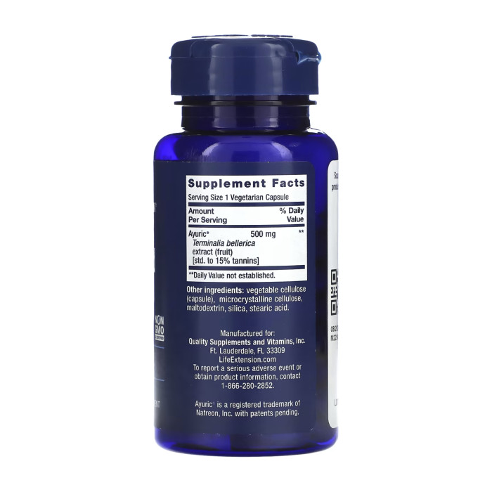 Life Extension Uric Acid Control - 60 vcaps