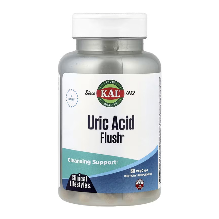KAL Uric Acid Flush - 60 vcaps