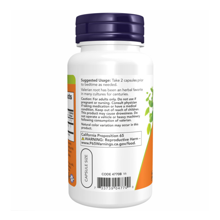 Now Foods Valerian Root 500mg - 250 vcaps