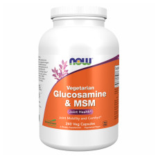 Now Foods Veg Glucosamin & MSM 500/500 - 240 vcaps
